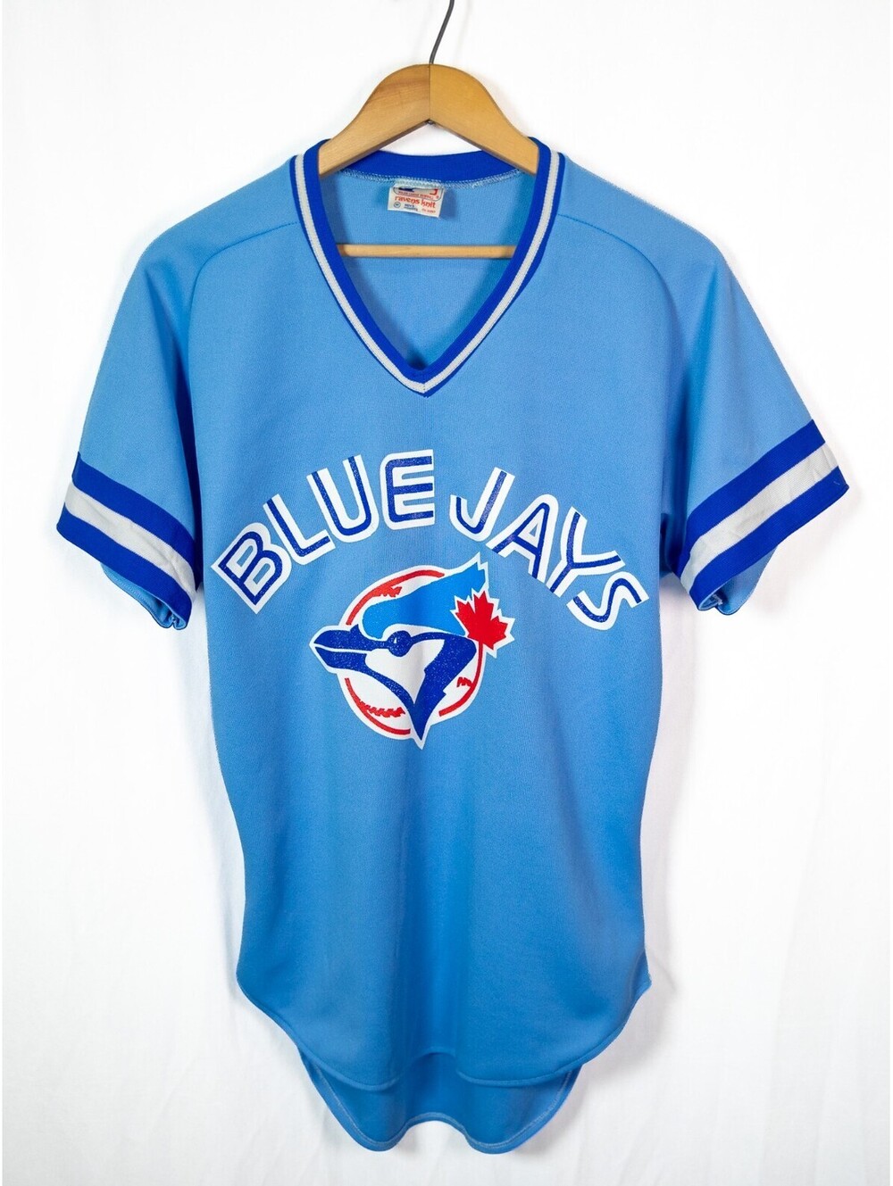 Toronto Blue Jays Vintage 90s Ravens Knit Jersey Made In Canada MLB Men's M